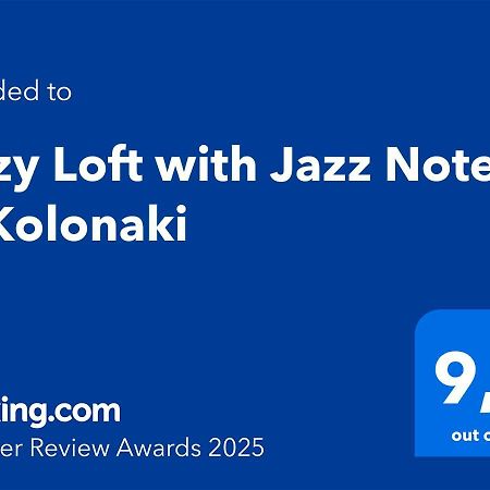 Cozy Loft With Jazz Notes In Kolonaki Apartment Atena Exterior foto