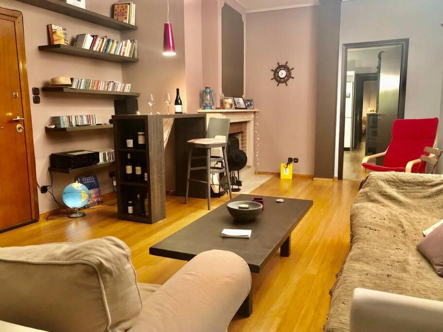 Cozy Loft With Jazz Notes In Kolonaki Apartment Atena Exterior foto